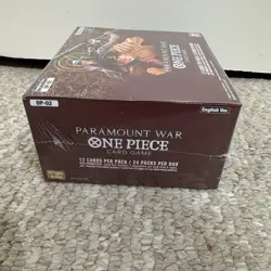 One Piece TCG Paramount War Booster Box (OP-02) Factory Sealed English - Image 5