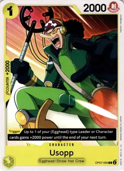 One Piece Usopp OP07-099 500 Years in the Future Common! - Image 1