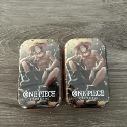 One Piece Tin Pack Set Vol 2 Factory Sealed 2 TIN LOT IN HAND Ready To Ship New - Image 1