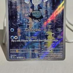 Pokemon TCG Poliwhirl Full Art 176/165 151 Card NM/M Condition - Image 2