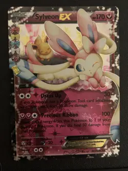 Pokemon Sylveon EX Holo RC21/RC32 Radiant Collection XY Generations - Image 1