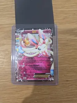 Sylveon EX RC21/RC32 XY Generations Radiant Collection 20th Holo Pokemon Card nm - Image 1