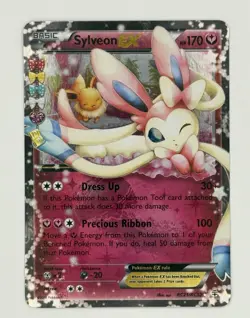 Sylveon EX RC21 XY Generations Radiant Collection Pokemon Card TCG Holo Foil - Image 1