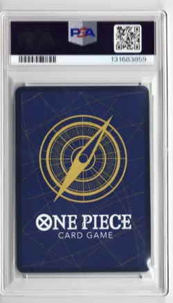 2025 ONE PIECE JPN OP12-LEGACY OF THE MASTER ALTERNATE ART BOEUF BURST PSA 9 - Image 2