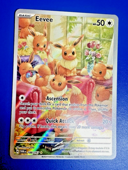 Eevee #188/167 Illustration Rare SV06: Twilight Masquerade Pokemon TCG NM - Image 2