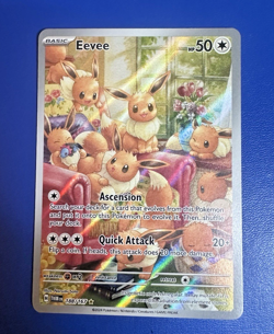 Eevee #188/167 Illustration Rare SV06: Twilight Masquerade Pokemon TCG NM - Image 3