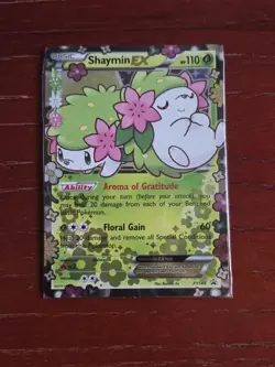 Pokemon Shaymin EX XY148 - Sealed Promo-Unopened- Full Art - Mint - Single Card - Image 1