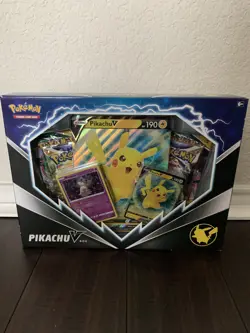 Pokemon TCG Sword & Shield Pikachu V Box New! Sealed! - Image 1