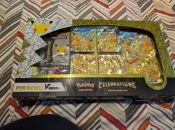 Pokemon TCG Celebrations Pikachu V-UNION Box New and Sealed (box damage) 820650809156 - Image 1
