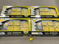 Pokemon TCG - Celebrations Pikachu V-Union Special Collection Box. 4x NEW Boxes - Image 1