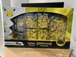 Pokemon TCG Celebrations Special Collection Pikachu V Union Box Factory Sealed - Image 1
