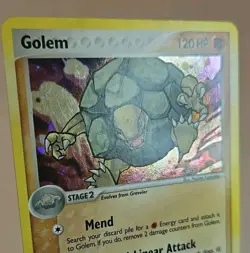 Golem 6/92 Ex Legend Maker Holo Rare 2006 Pokemon Card - Image 4