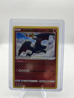 Pokemon Radiant Charizard SV: Paldean Fates Radiant Rare Holo Card English - Image 1
