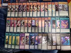 Yugioh 45 Card Supreme King Odd-Eyes Performapal Deck Core Vortex Magician Joker - Image 1