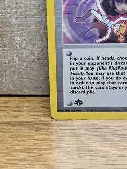 Sabrina's Psychic Control 121/132 Gym Challenge 1st Edition Pokemon Card TCG - Image 5