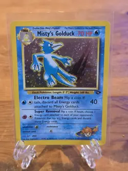 MISTY'S GOLDUCK 012/132 Gym Challenge Pokemon Card Holo WOTC NM - Image 5