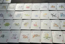 1999 Japanese Pokemon Poker Playing Cards Silver Ho-oh Inc Pikachu umbreon etc - Image 5