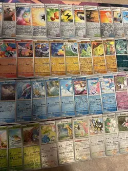 Pokemon Lot 65x Reverse Holo Cards Near Complete Paldea Evolved Master Set - Image 3