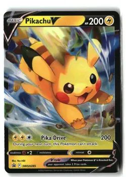 SWSH: Sword & Shield Promo Cards #SWSH285 Pikachu V - Image 1
