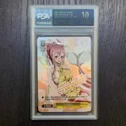 SHOWERS SERIES ONE PIECE Waifu SHIRAHOSHI ACG Gold Foil PSA Card Slab SB84 - Image 1