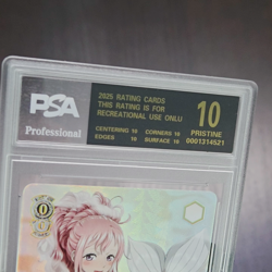 SHOWERS SERIES ONE PIECE Waifu SHIRAHOSHI ACG Gold Foil PSA Card Slab SB84 - Image 2