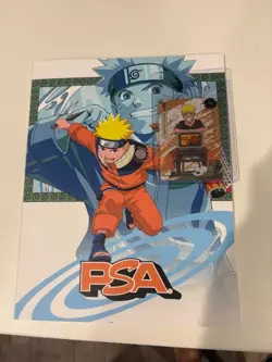 Exclusive PSA Magazine Kayou X Naruto Uzumaki Promo Card Sealed Near Mint - Image 1