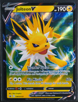 Jolteon V - Holo Promo #SWSH151 SWSH: Sword & Shield Promo Cards NM - Image 1