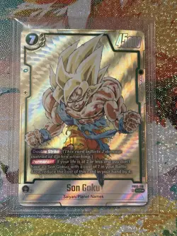 Son Goku FB05-119 Alt Art SCR NM - Dragon Ball Super Card Game - Fusion World - Image 1