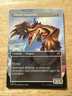 Clarion Conqueror // Clarion Conqueror - Extended Art TDM NM MTG - Image 1