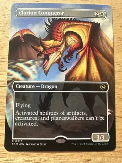 Clarion Conqueror // Clarion Conqueror - Extended Art TDM NM MTG - Image 2