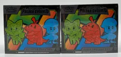 Lot of (2) Pokemon TCG SV Paldea Evolved Elite Trainer Box ETB Sealed - Image 1