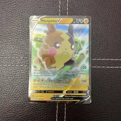 Pokemon TCG - Morpeko V - 037/072 - Shining Fates - NM Ultra Rare (2021) - Image 1