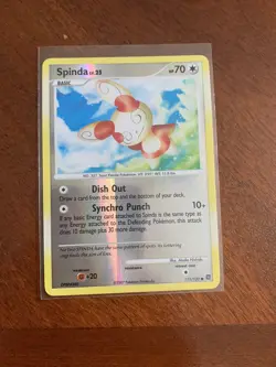 2007 Pokemon Diamond & Pearl - Secret Wonders Reverse Holo Spinda 111/132 - Image 1