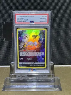 2023 Pokemon SWSH CROWN ZENITH FA/ MEW GG10/GG70 PSA 10 GEM MT - Image 3
