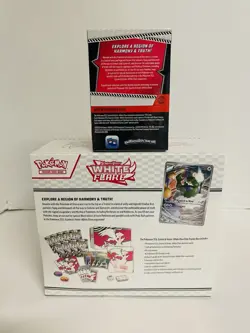 Pokemon TCG White Flare Elite Trainer Box ETB Booster Bundle Factory Sealed - Image 3
