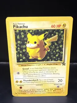 Pokemon TCG Pikachu Wizards Black Star Promos Rare Pokemon BP - Image 1