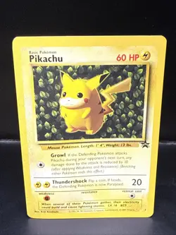Pokemon TCG Pikachu Wizards Black Star Promos Rare Pokemon BP - Image 2