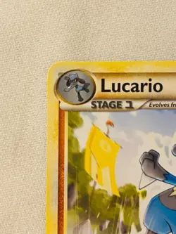 Pokemon HS Unleashed - Lucario 19/95 - Rare - NM - Image 3