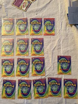 1999 Pokemon Topps Movie Evolution Set E1-E12 The First Movie - Image 2