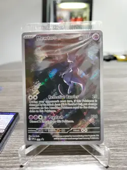 Pokemon TCG - Mewtwo SVP 052 151 UPC Promo Sealed - Image 1