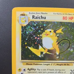 Pokemon Base Set 2 Raichu Holo 016/130 LP - Image 5