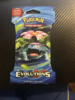 2016 Pokemon TCG XY Evolutions Sleeved Booster Blister Pack Blastoise NEW - Image 1
