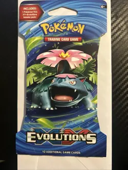 2016 Pokemon TCG XY Evolutions Sleeved Booster Blister Pack Blastoise NEW - Image 3