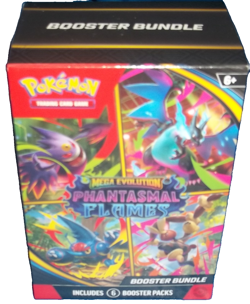 POKEMON TCG: MEGA EVOLUTION PHANTASMAL FLAMES BOOSTER BUNDLE (6 BOOSTER PACKS) - Image 1