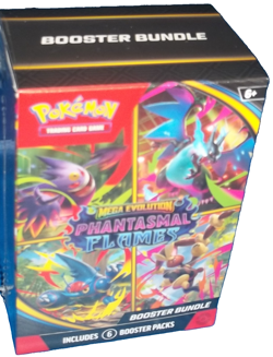 POKEMON TCG: MEGA EVOLUTION PHANTASMAL FLAMES BOOSTER BUNDLE (6 BOOSTER PACKS) - Image 4
