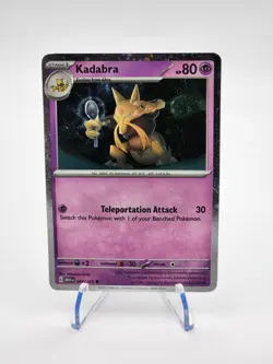 Abra 063 + Kadabra 064 + Alakazam ex SVP 050 - NM 151 Promo 3- Pack Set Pokemon - Image 4