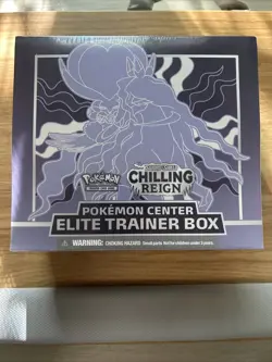 Pokemon TCG: Chilling Reign Pokemon Center Elite Trainer Box ETB New Sealed 🔥 - Image 1