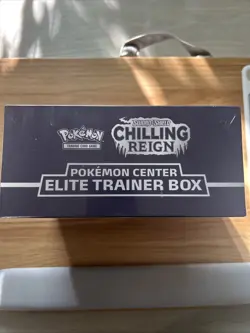 Pokemon TCG: Chilling Reign Pokemon Center Elite Trainer Box ETB New Sealed 🔥 - Image 2
