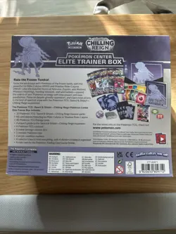 Pokemon TCG: Chilling Reign Pokemon Center Elite Trainer Box ETB New Sealed 🔥 - Image 3