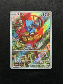 Pokemon TCG - Promo Riolu - MEP 10 - Mega Evolutions Near Mint Black Star Promo - Image 1
